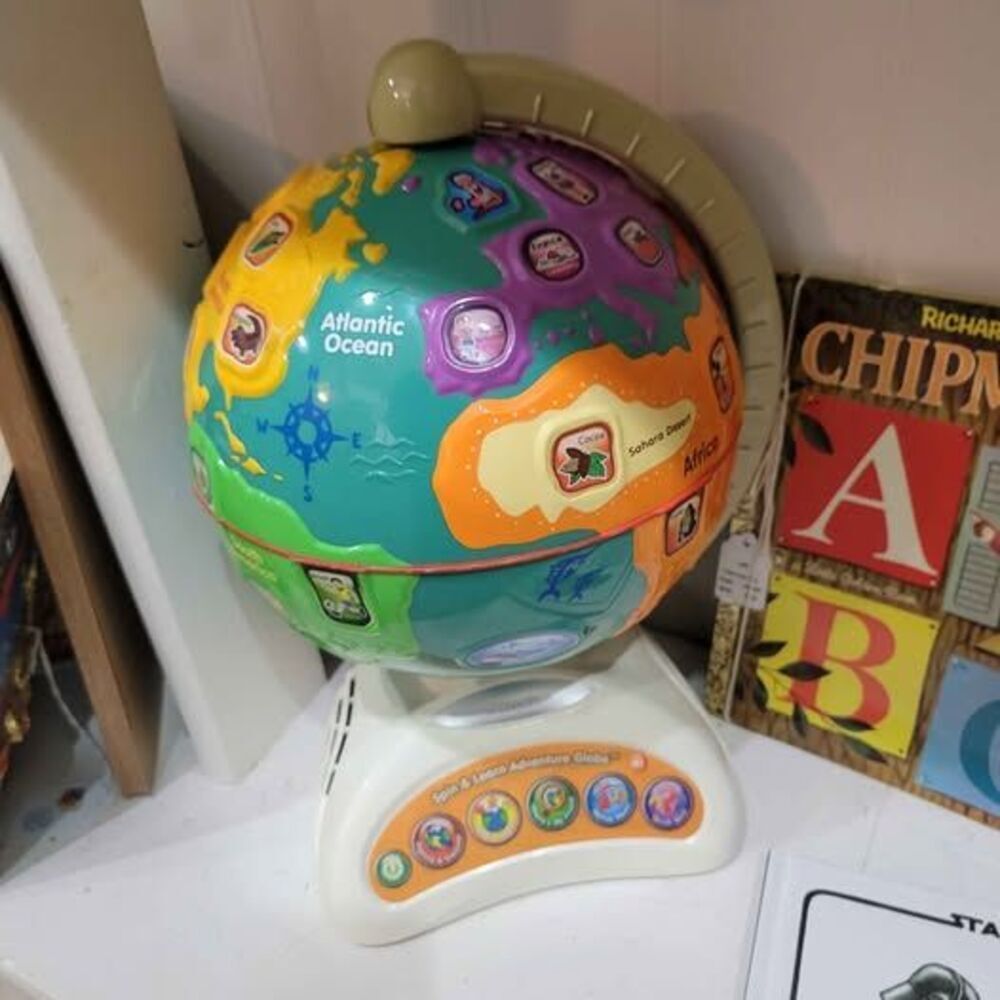 LeapFrog Spin & Learn Globe - Works Great!